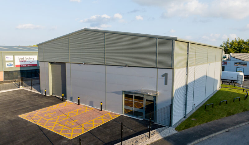 Warrington Industrial Unit let at Record Rent