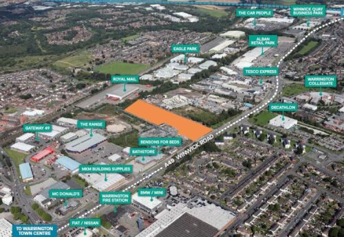 Open Storage Land, A49 Winwick Road