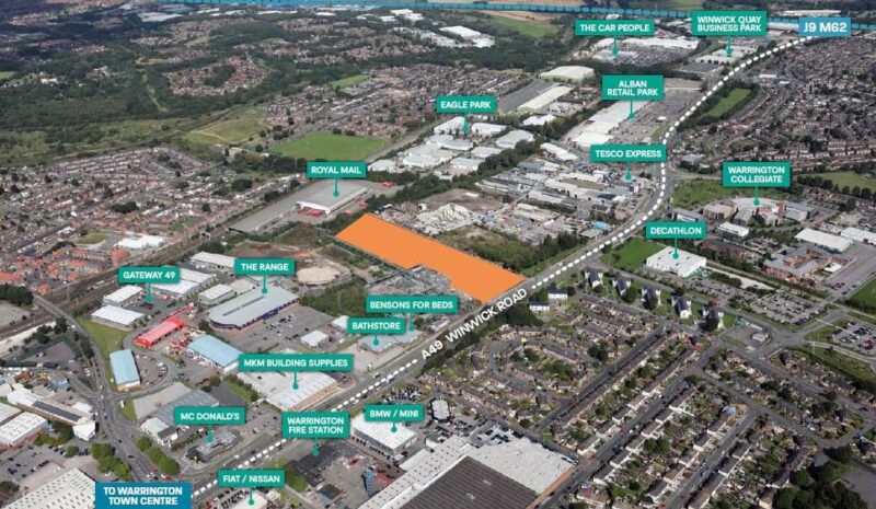 Open Storage Land, A49 Winwick Road, Warrington, Cheshire