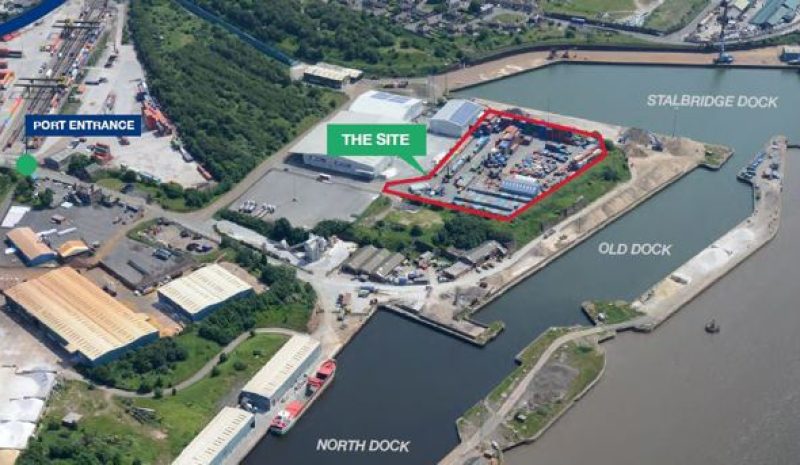 Open Storage Land , Yard 1, Old Dock, Port Of Garston, Liverpool