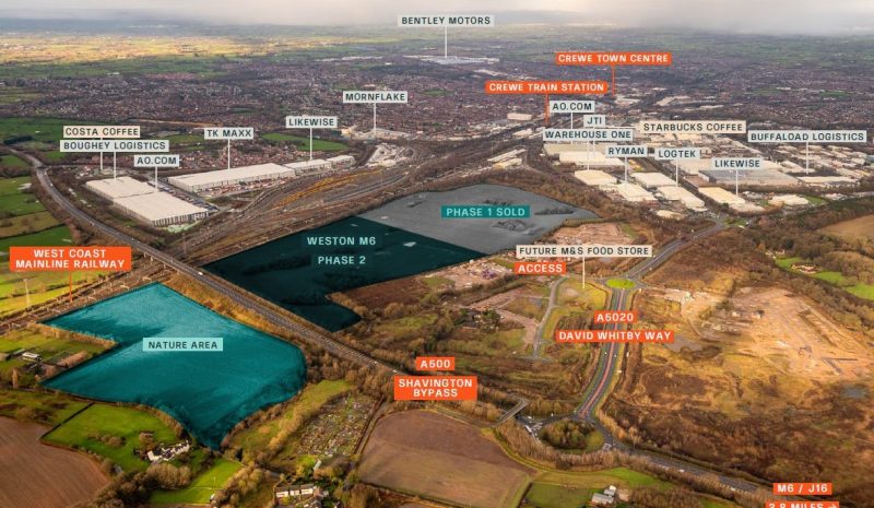 WestonM6 Phase 2, David Whitby Way, Crewe, Cheshire, CW1 6NF