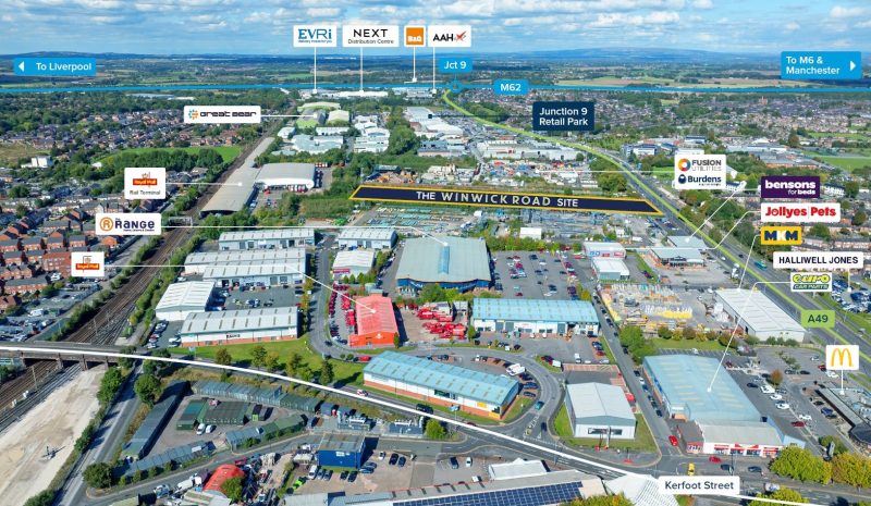 Prime Development / Storage Site, Winwick Road, Warrington, Cheshire, WA2 8HZ