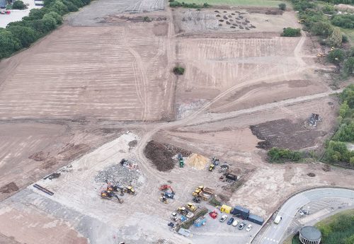 Kingmoor Open Storage, Wrexham Industrial Estate, Wrexham, Wales